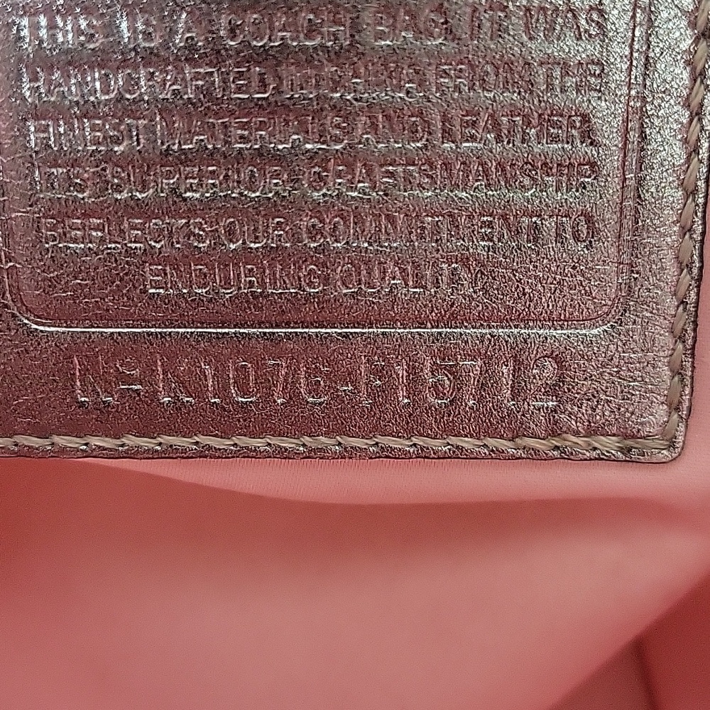 Coach Poppy Y2K Bandana Butterfly Tote Bag F15712 - Picture 16 of 16